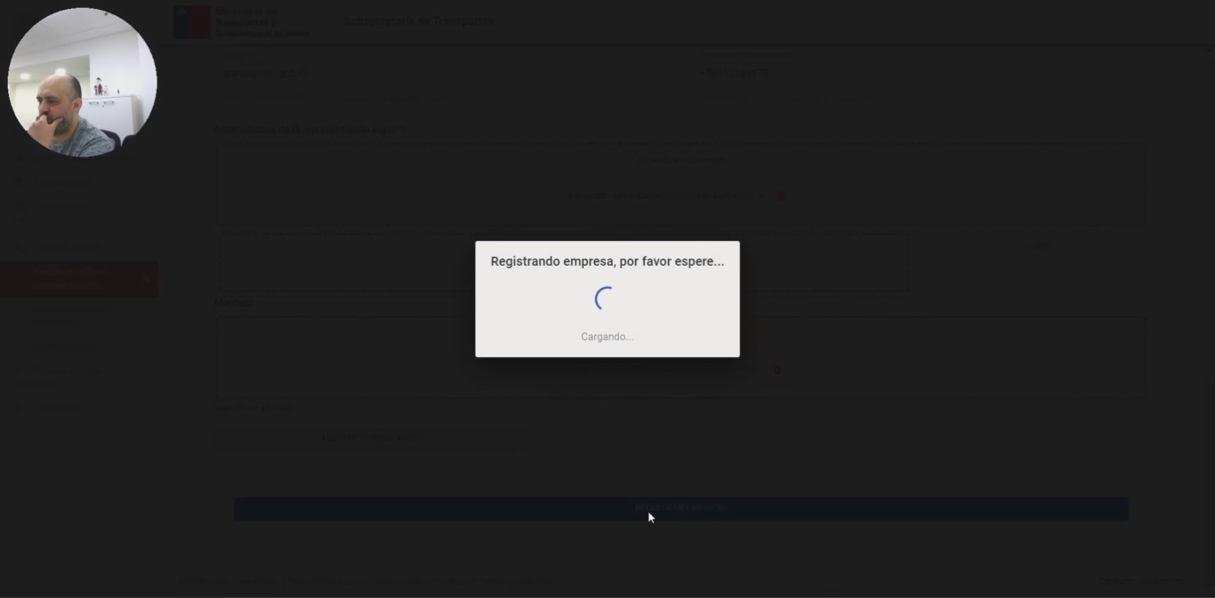 Ilustración 7 - Registrar Empresa